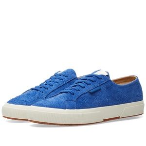 SUPERGA X HIGHSNOBIETY 2750 HAIRY SUEDE size EU38 royal blue